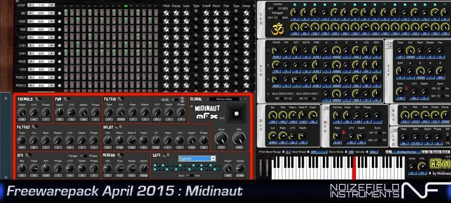 Freewarepack April 2015: Midinaut