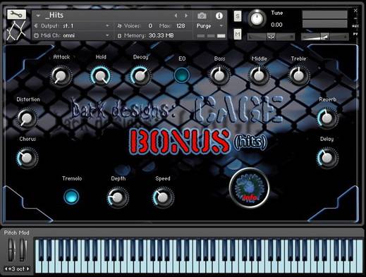 Kontakt Dark Design Cage