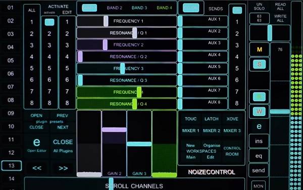 Noizekontrol free TouchOsc Template