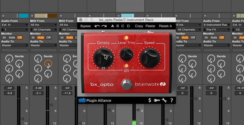 bx_opto Pedal from Plugin Alliance