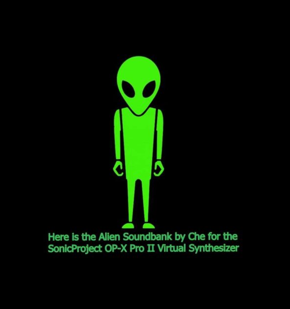 Alien - OP-X Pro II - Logo by CHE