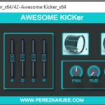 Featured image for “Awesome Kicker – Freeware drum tool by Perez Karjee”