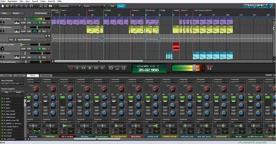 Mixcraft 7.5 – The DAW for professionals