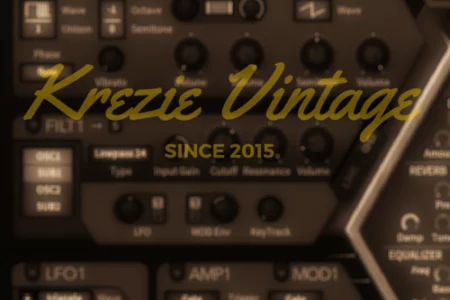Featured image for “Free vintage soundset for Hive by Krezie Sounds”