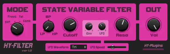 Vowel Filter for free by HY Plugins