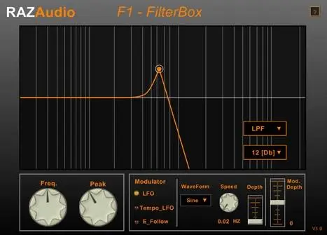 FilterBox for free by Rez Audio