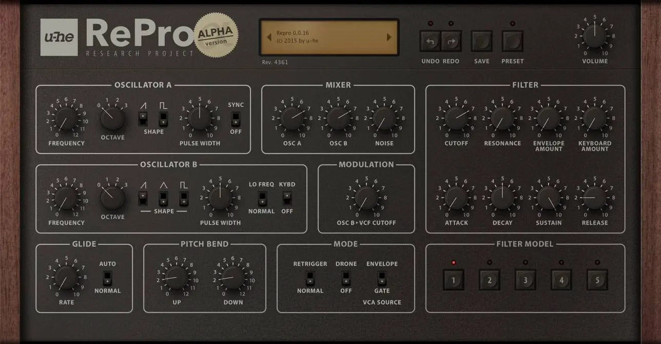 u he released RePro Alpha (free Alpha Version of RePro Filter)