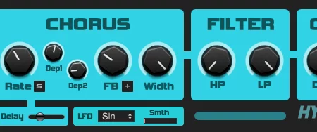 Featured image for “HY-ChoFla – Free chorus and flanger effect by HY-Plugins”