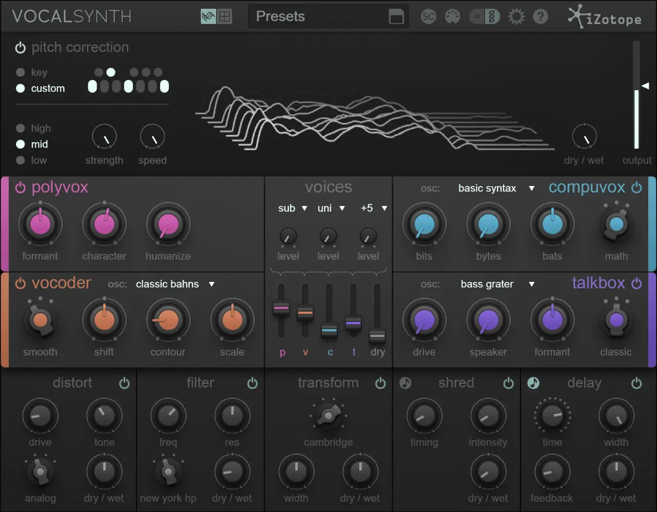 iZotope released VocalSynth