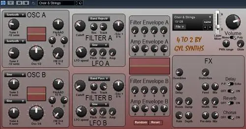 4TO2 – Free Vst by Gyl Synths
