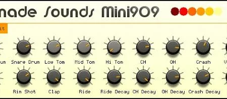 Featured image for “Drummachine Pure909 and Mini909 (for free) by Monade Sounds”
