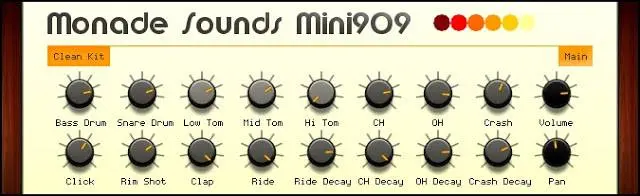 Drummachine Pure909 and Mini909 (for free) by Monade Sounds