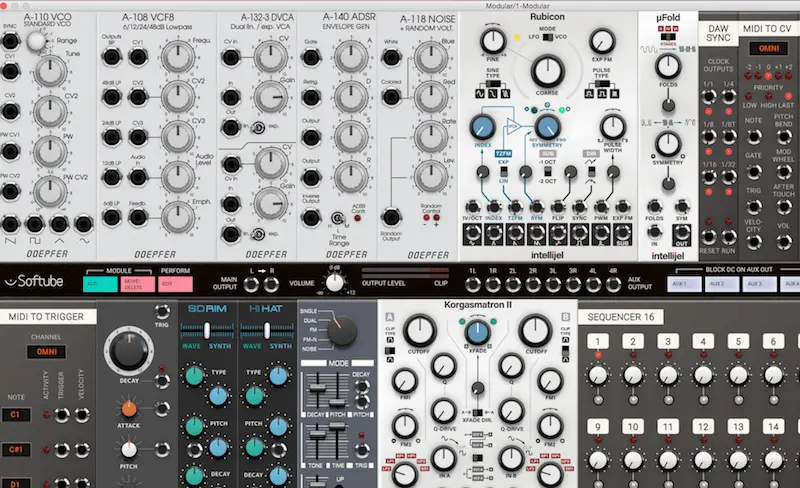 Softube release Modular – The basic Modular package is $75 until July 15, 2016