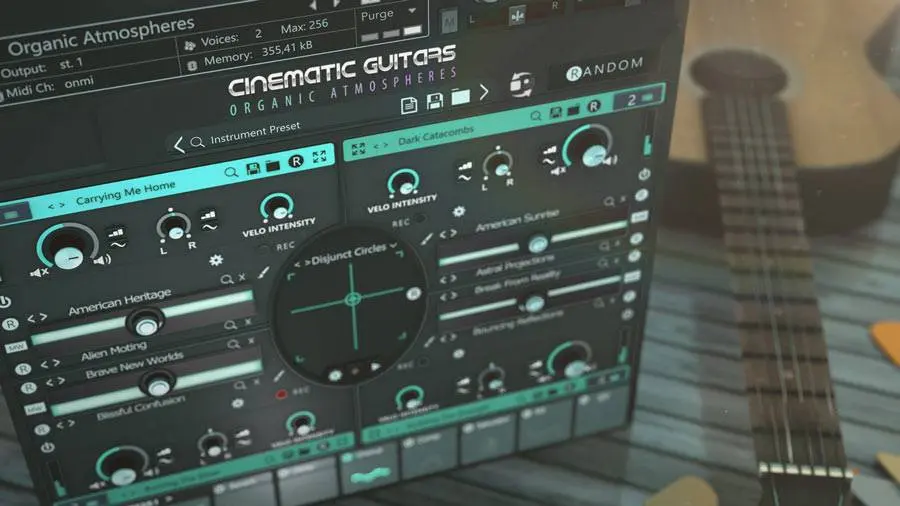 Sample Logic released CINEMATIC GUITARS ORGANIC ATMOSPHERES