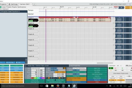 Featured image for “Tracktion T5 – Complete DAW for free”