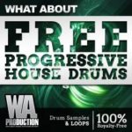 Featured image for “Free Progressive House Drums by W.A Production”