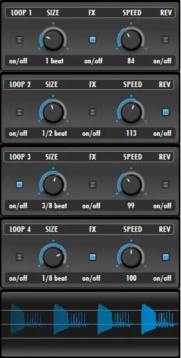 Insta Looper – Free multi effect by Audio Blast
