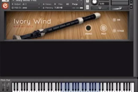 Featured image for “Ivory Wind: Free Kontakt instrument by Embertone”