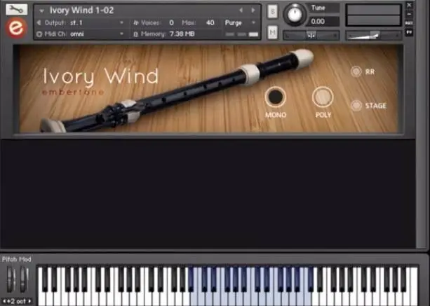 Ivory Wind: Free Kontakt instrument by Embertone