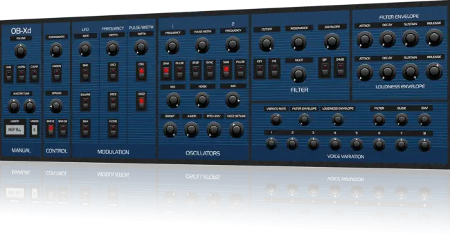 OB Xd free synth discoDSP