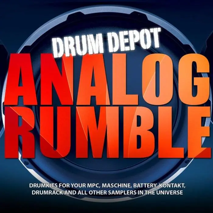 Drum Depot Analog Rumble, 19 free drum kits for electronic music