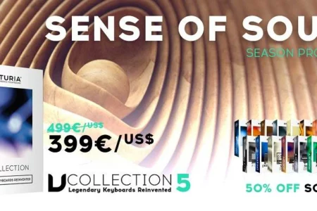 Featured image for “Arturia announced Sense of Sound (seasonal promotion)”