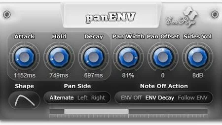 Featured image for “panENV – Free panning processor plugin by Saschart”