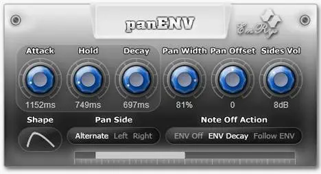 panENV – Free panning processor plugin by Saschart