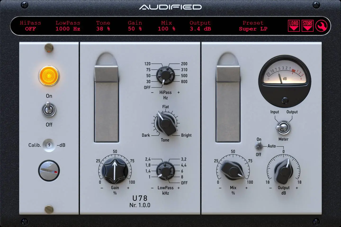 Audified released U78 Saturator