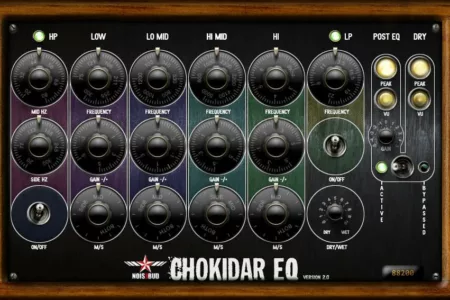 Featured image for “Chokidar EQ – Free mastering plugin by Noisebud”