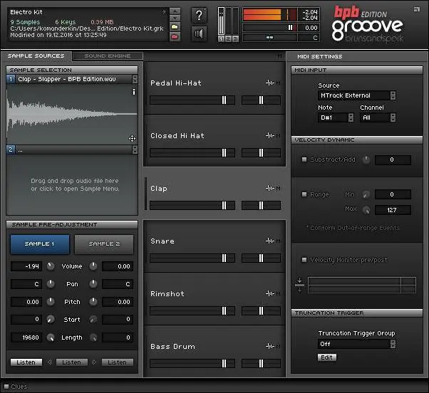 Grooove BPB – Free sampler by Bedroomproducersblog for PC and Mac
