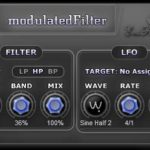 Featured image for “Modulated Filter – Free filter plugin by Saschart”
