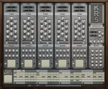 KR5 – Free drum machine by Krakli
