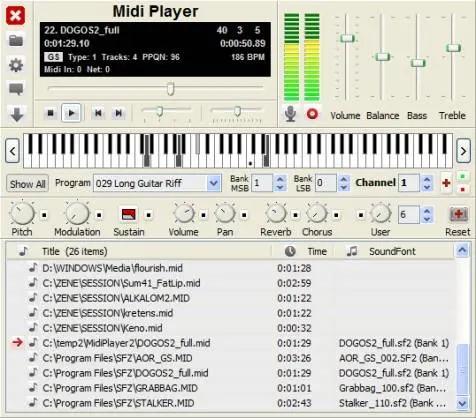 Free Midiplayer by Falcosoft