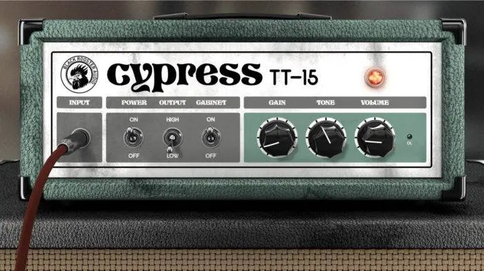 Cypress TT15 – Free amp plugin by Black Rooster Audio
