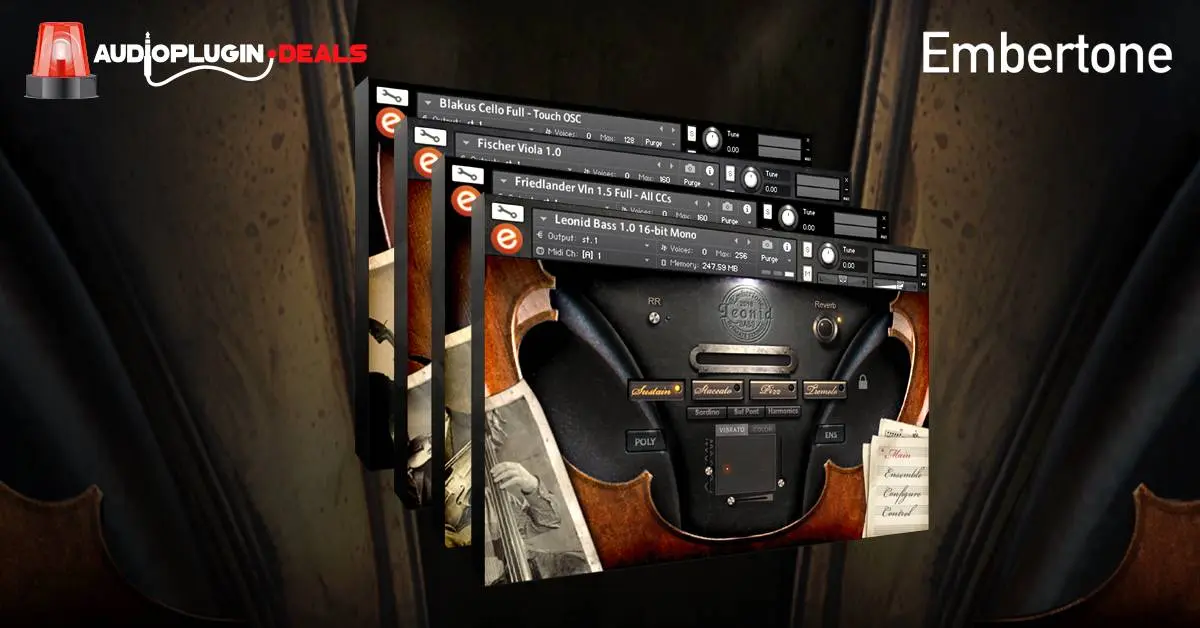 Deal:  Embertone – Intimate Solo Strings Bundle 300$ Off