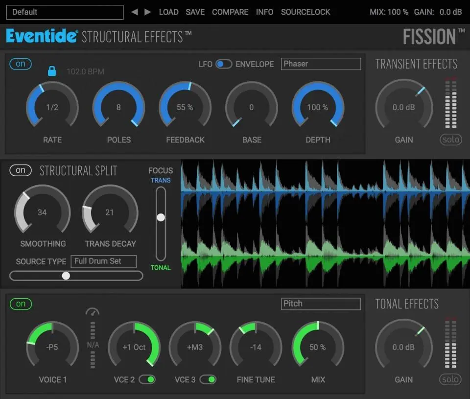 Eventide released FISSION™ Featuring STRUCTURAL EFFECTS™