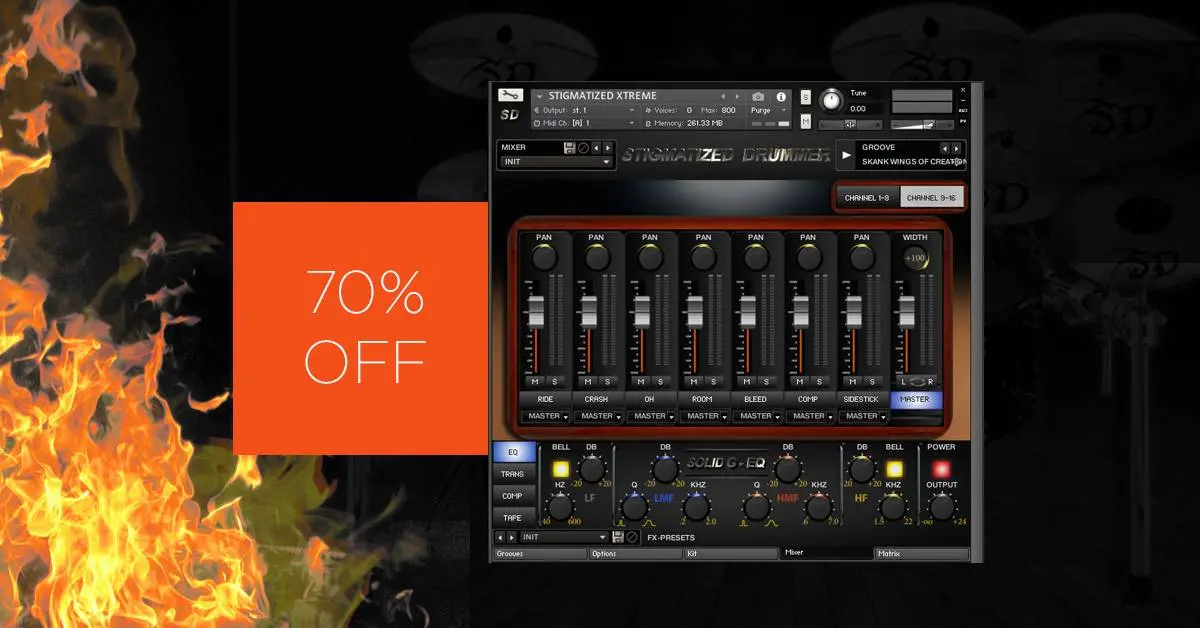 Deal: 70% off Stigmatized Drummer by Stigmatized Productions