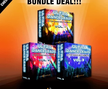Featured image for “Lucid Samples released Ultra Dance Leads Bundle”