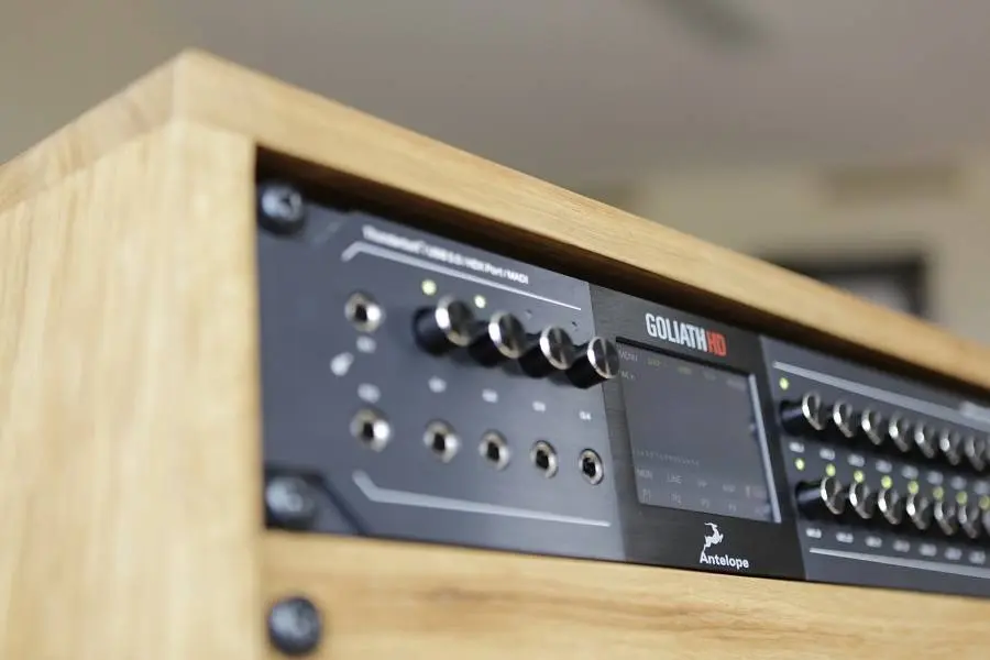 Antelope Audio debuts brand new Goliath HD pro audio interface flagship