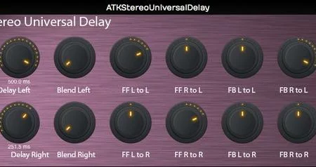 Featured image for “ATKStereoUniversalDelay – Free delay by Matthieu Brucher”