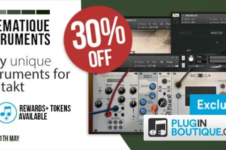 Featured image for “Deal: Cinematique Instruments at Plugin Boutique 30% off”