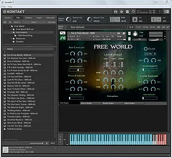 Soundethers releases free Kontakt instrument Free World