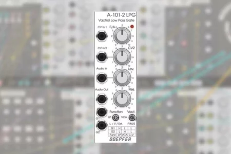 Featured image for “Softube released Doepfer A-101-2 Vactrol LPG low pass gate module for Modular”