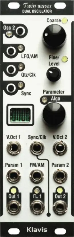 Klavis released Twin waves (Eurorack Module)
