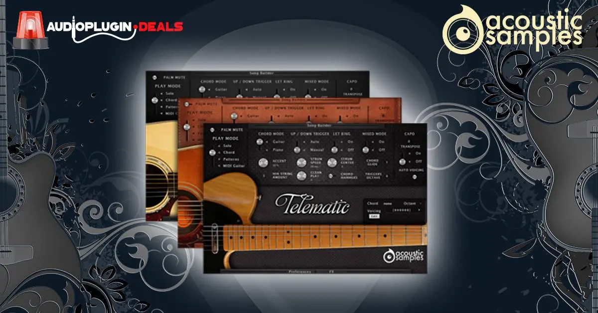 Deal: AcousticSamples Outstanding 3 in 1 Guitar Bundle Deal