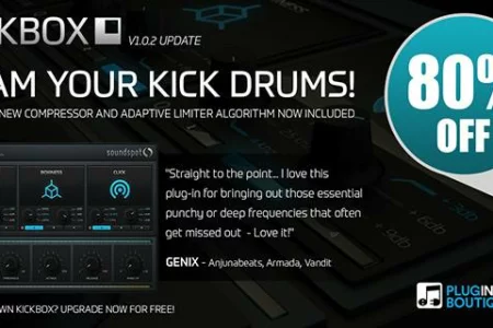 Featured image for “Deal: SoundSpot KickBox 80% off at Plugin Boutique”