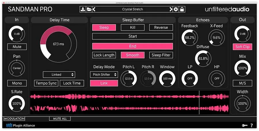Unfiltered Audio updated Sandman Pro at Plugin Alliance