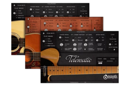 Featured image for “Reminder – Deal ending soon: AcousticSamples Outstanding 3-in-1 Guitar Bundle Deal”