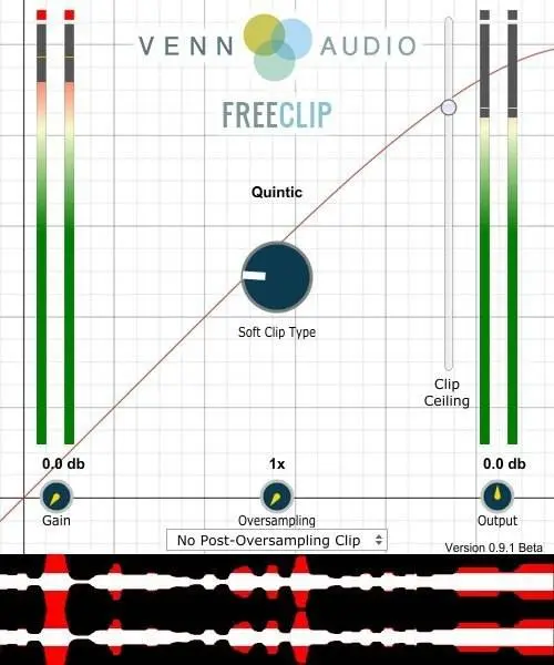 Free Clip – New saturation and waveshaper plugin by Venn Audio
